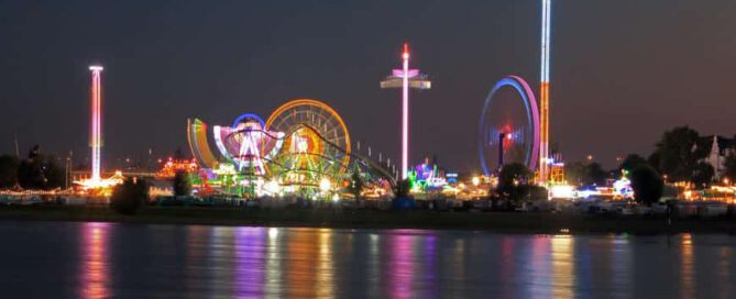 Dsseldorfer Rheinkirmes, Grte Kirmes am Rhein